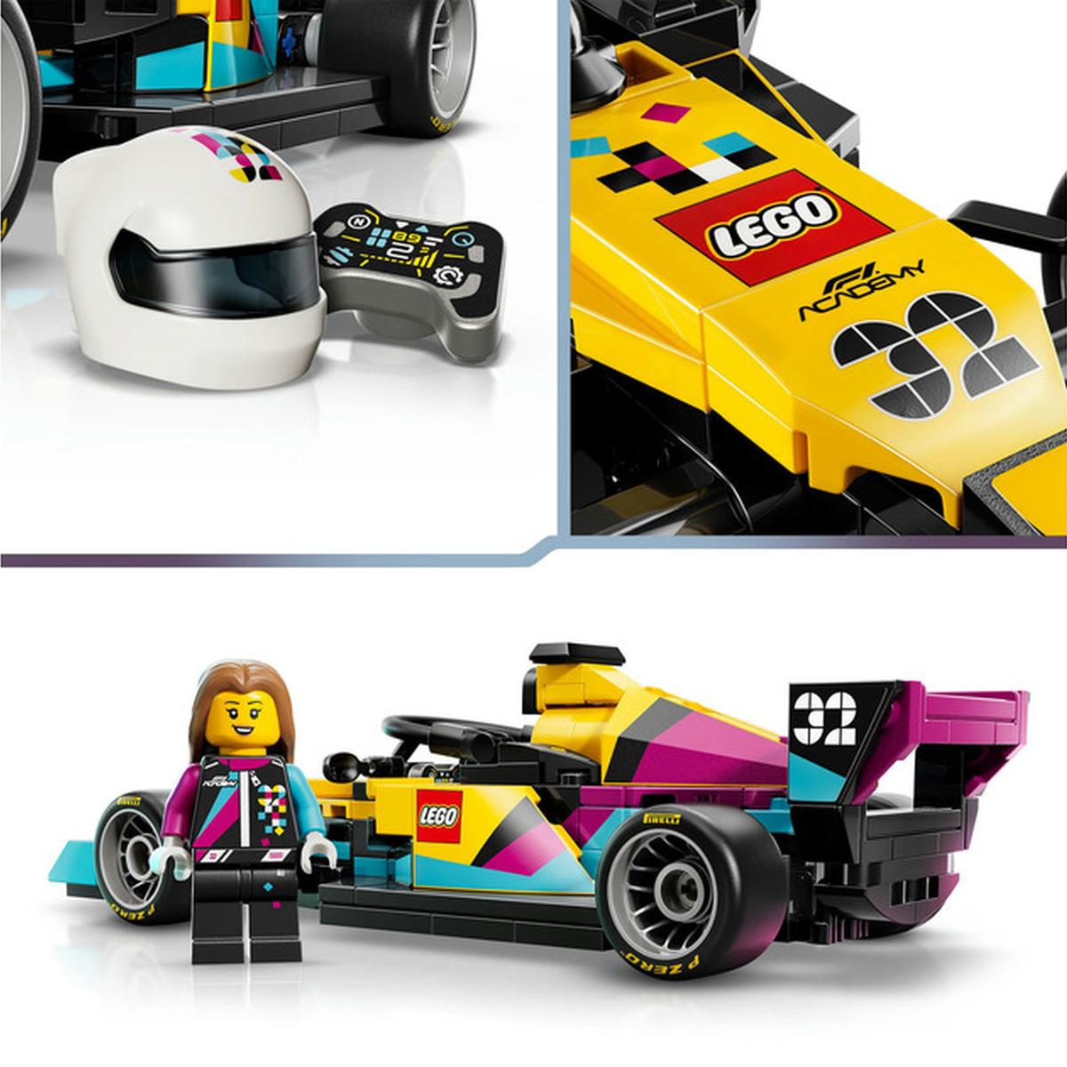 LEGO Speed Champions - F1 ACADEMY Rennwagen (77258)