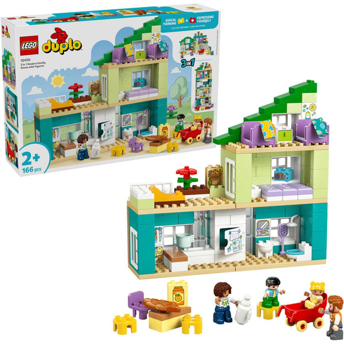 LEGO DUPLO - 3-in-1 Modernes Familienhaus (10470)