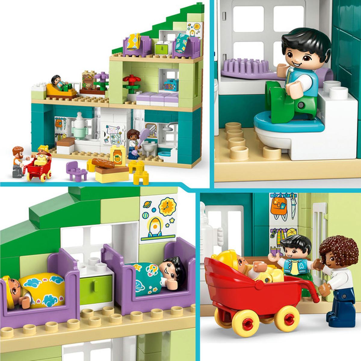 LEGO DUPLO - 3-in-1 Modernes Familienhaus (10470)