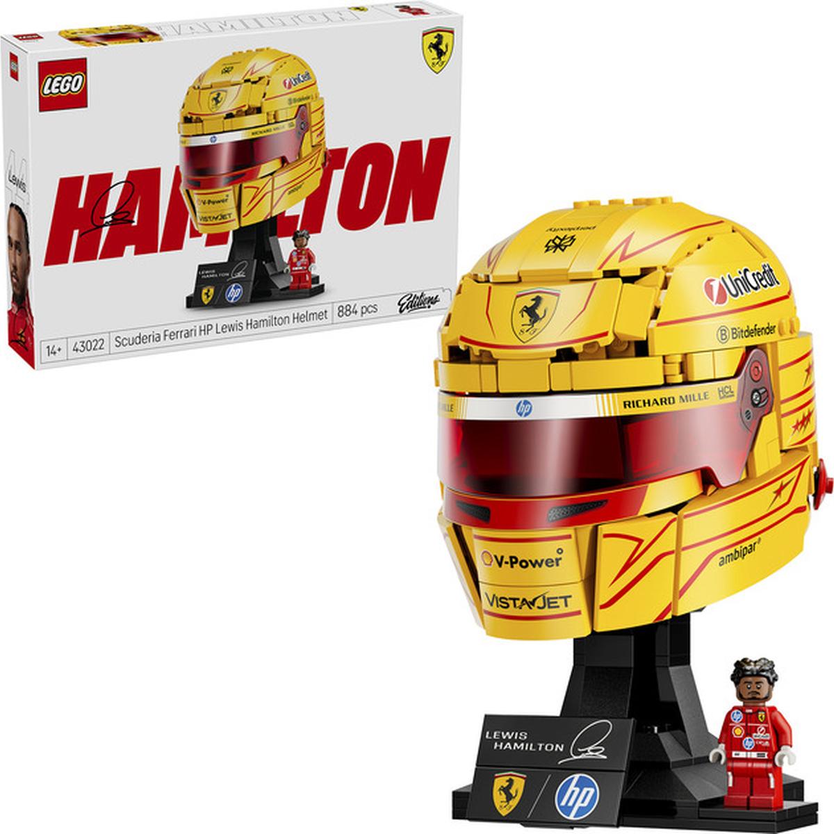 LEGO Editions - Scuderia Ferrari HP Lewis Hamilton Helm (43022)