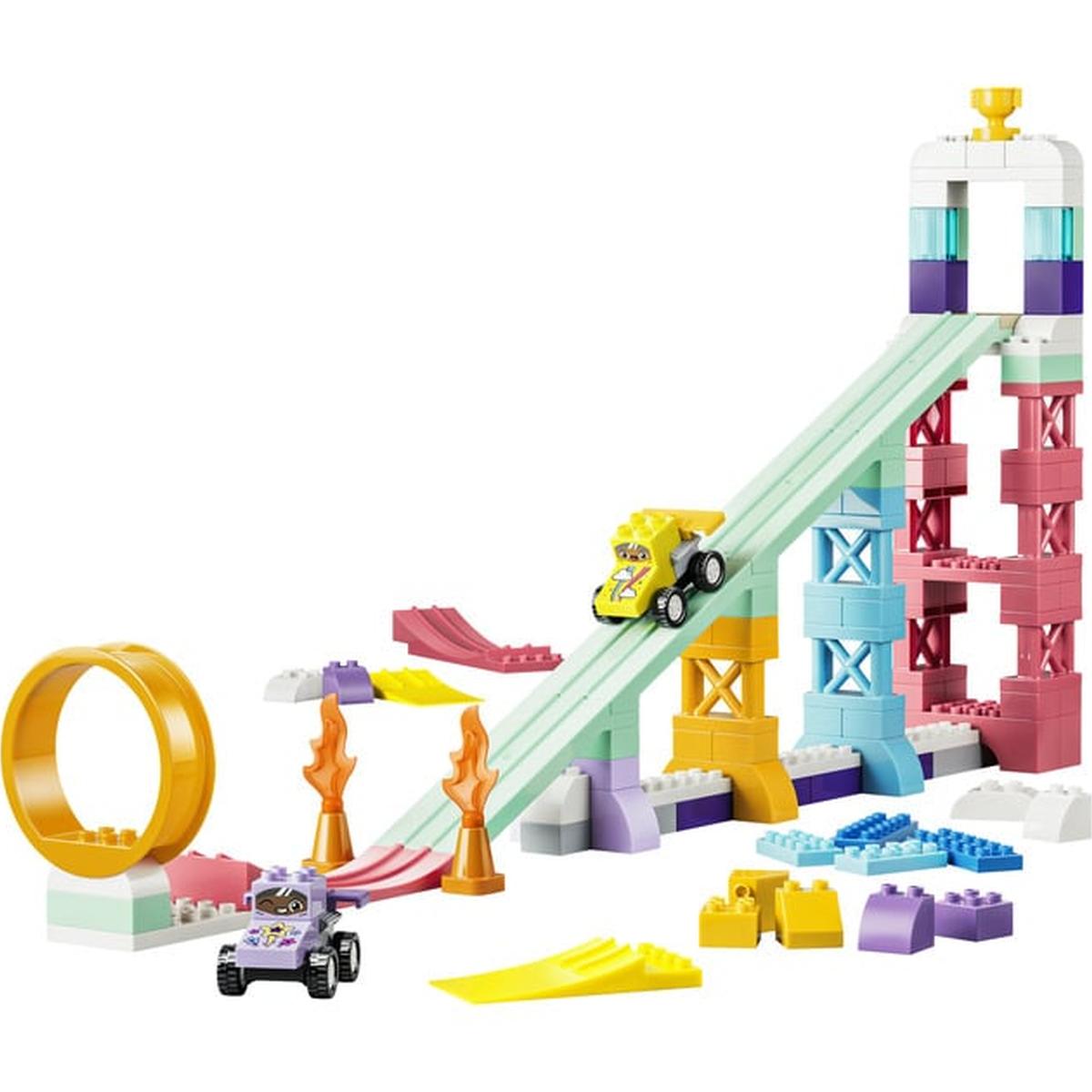 LEGO DUPLO - Kreative Sprungschanzen mit kleinen Flitzern (10478)