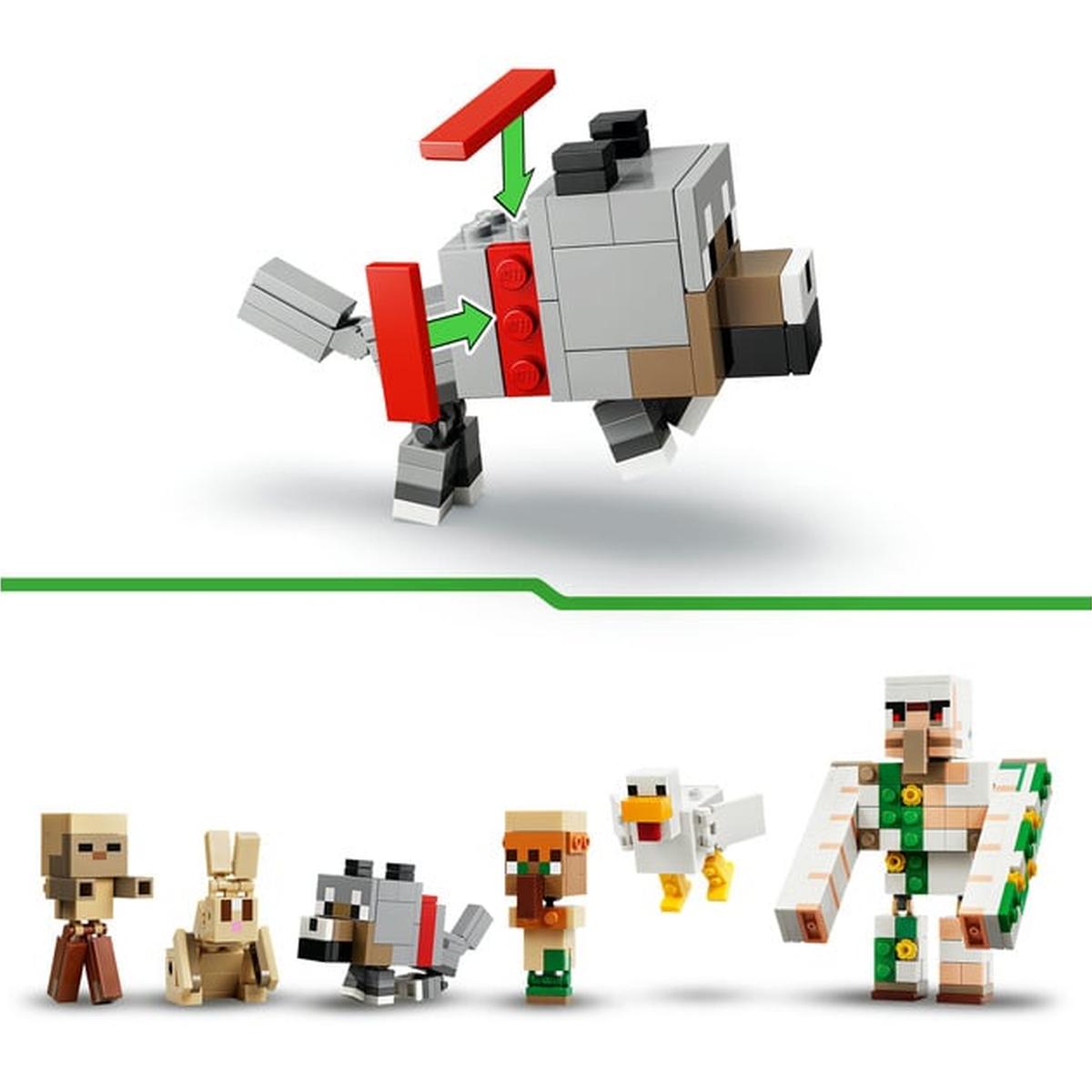LEGO Minecraft - Angriff des Hühnerreiters in der Wüste (21592)