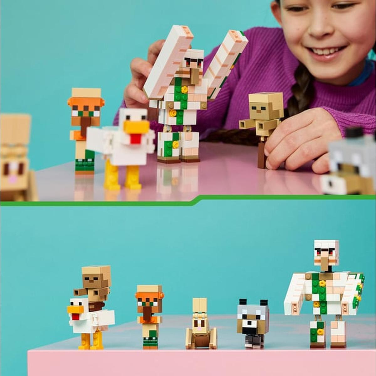 LEGO Minecraft - Angriff des Hühnerreiters in der Wüste (21592)