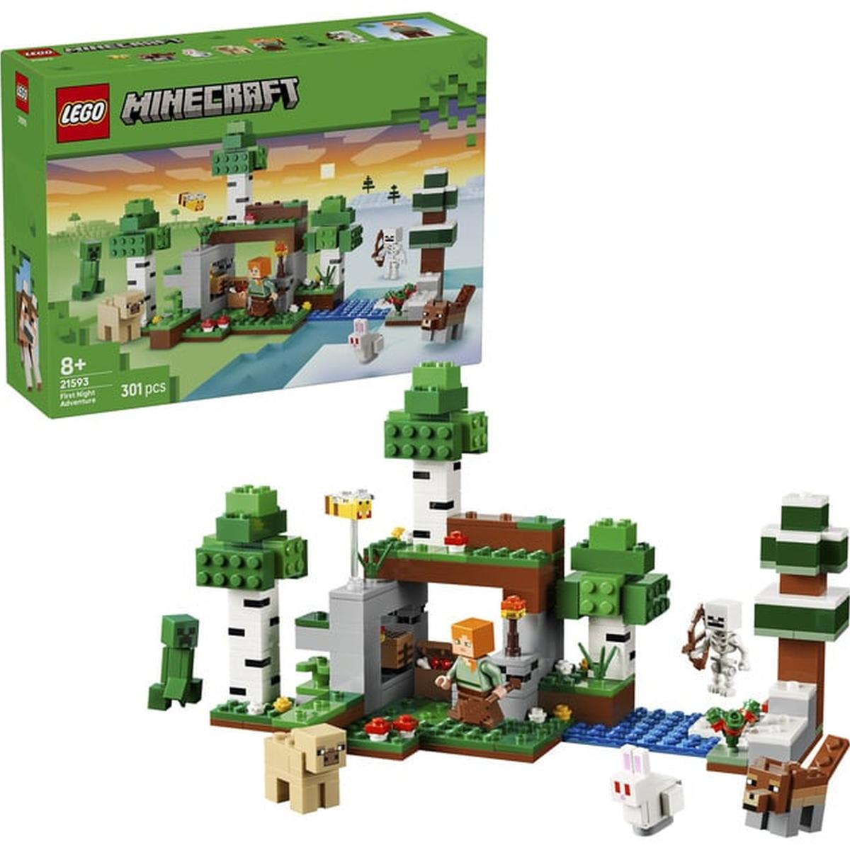 LEGO Minecraft - Erstes Abenteuer in der Nacht (21593)