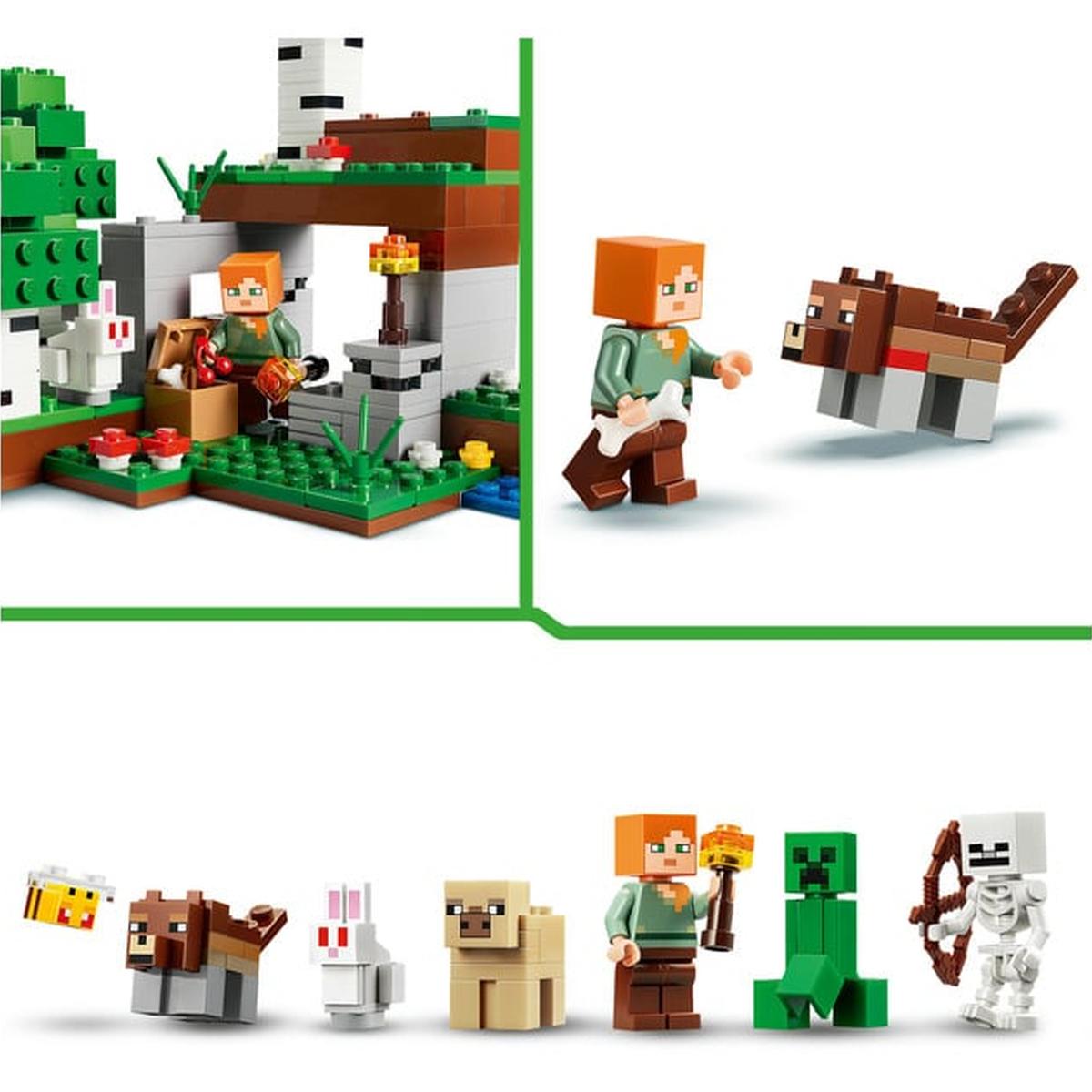 LEGO Minecraft - Erstes Abenteuer in der Nacht (21593)