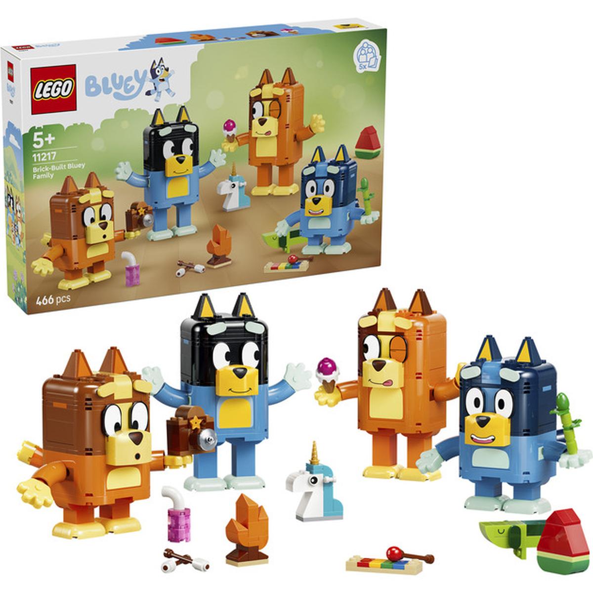 LEGO Bluey - Familie Steinen (11217)