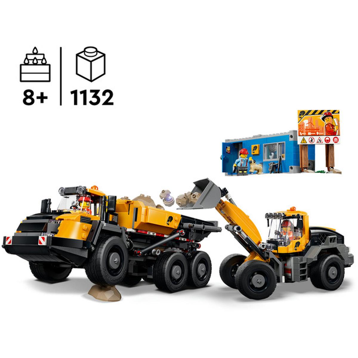 LEGO City - Kipplaster und Schaufellader (60494)