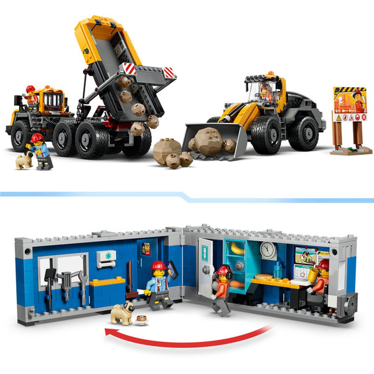 LEGO City - Kipplaster und Schaufellader (60494)