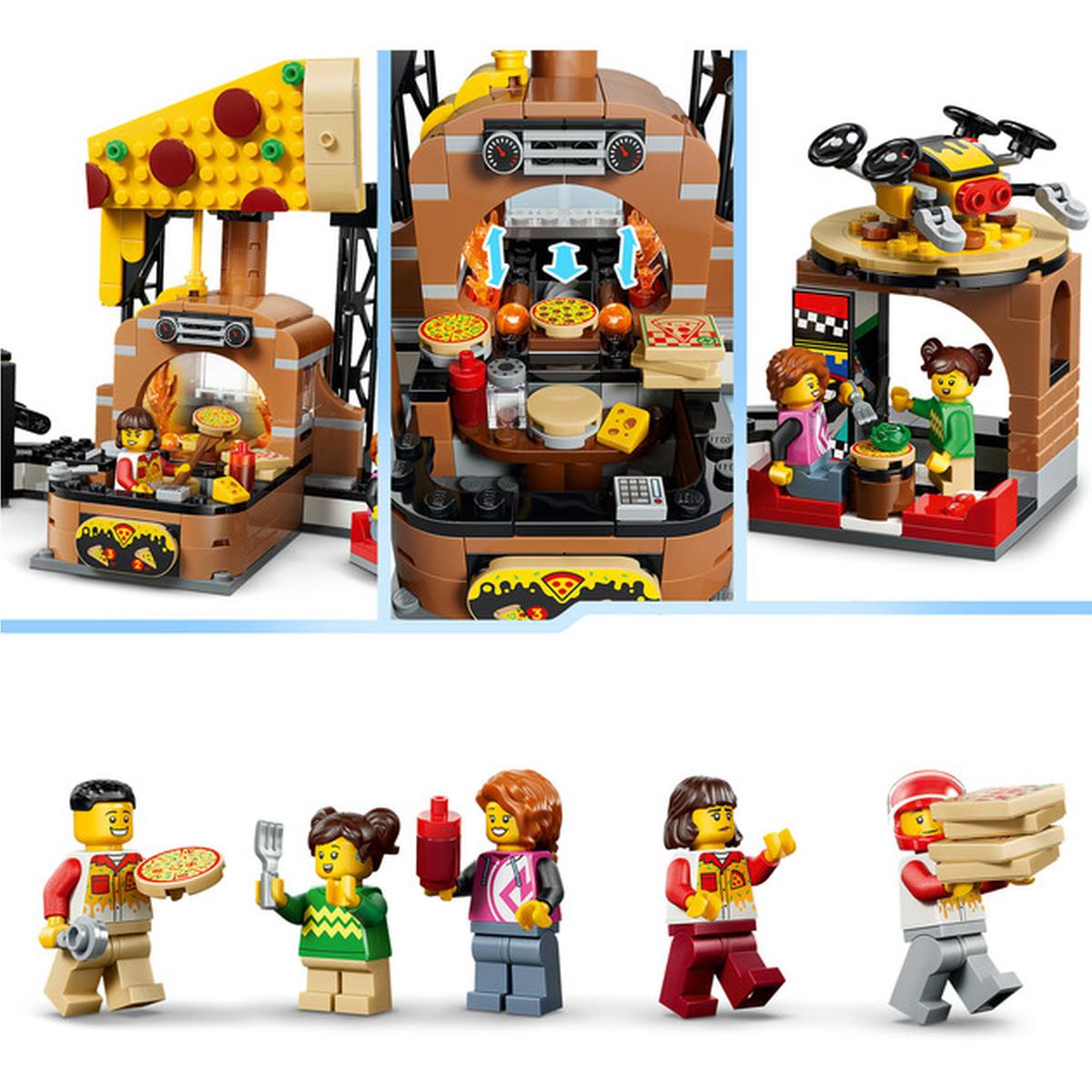 LEGO City - Pizza-Liefererlebnis mit Fahrzeugen (60496)