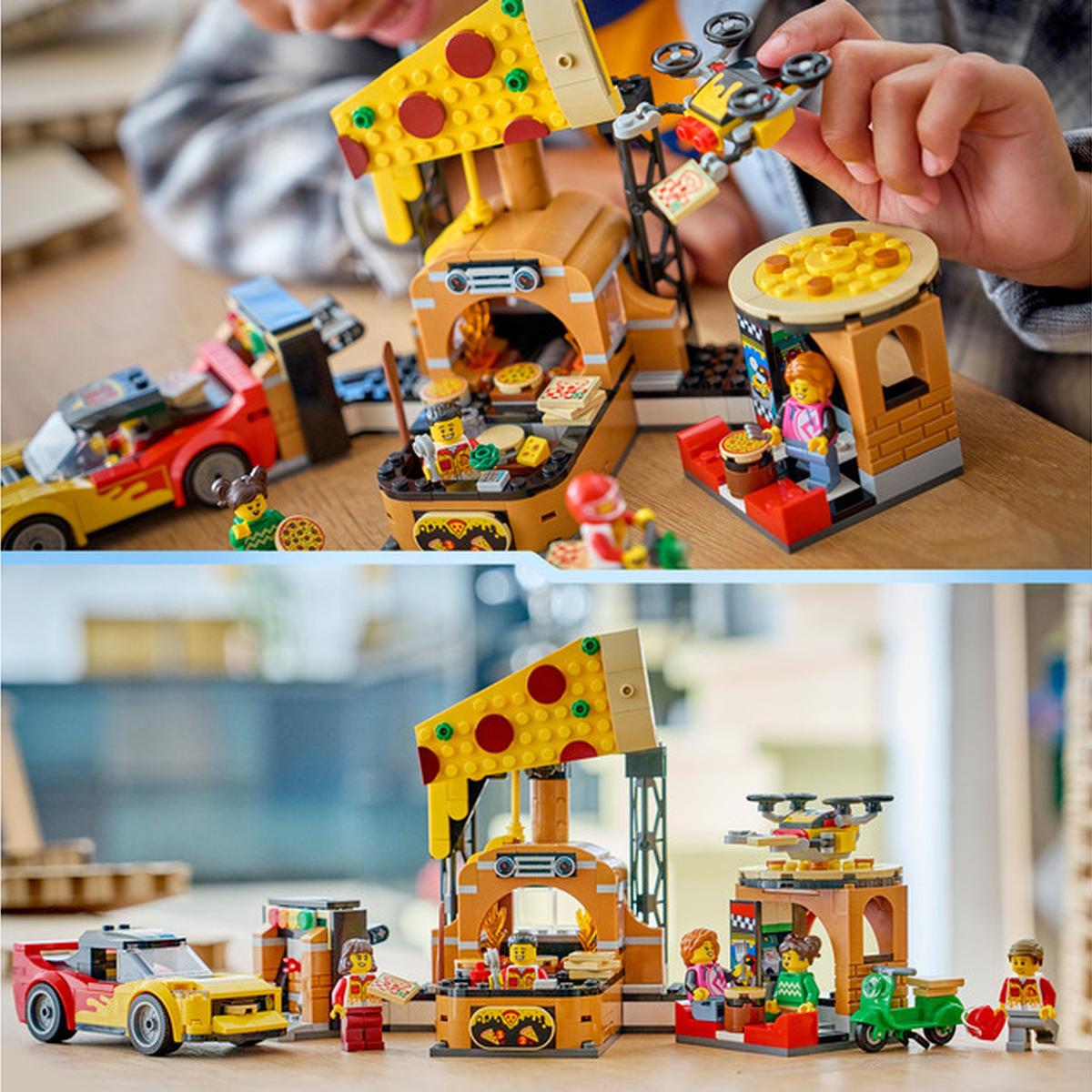 LEGO City - Pizza-Liefererlebnis mit Fahrzeugen (60496)