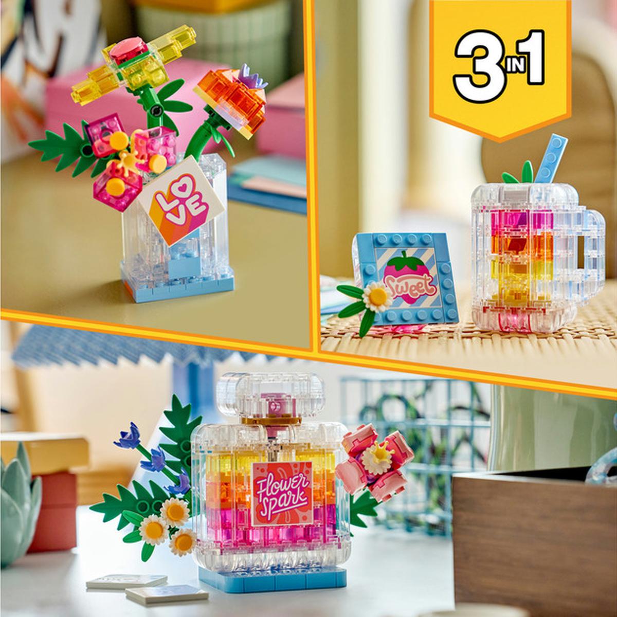 LEGO Creator - Parfümflasche mit Blumendeko (31383)