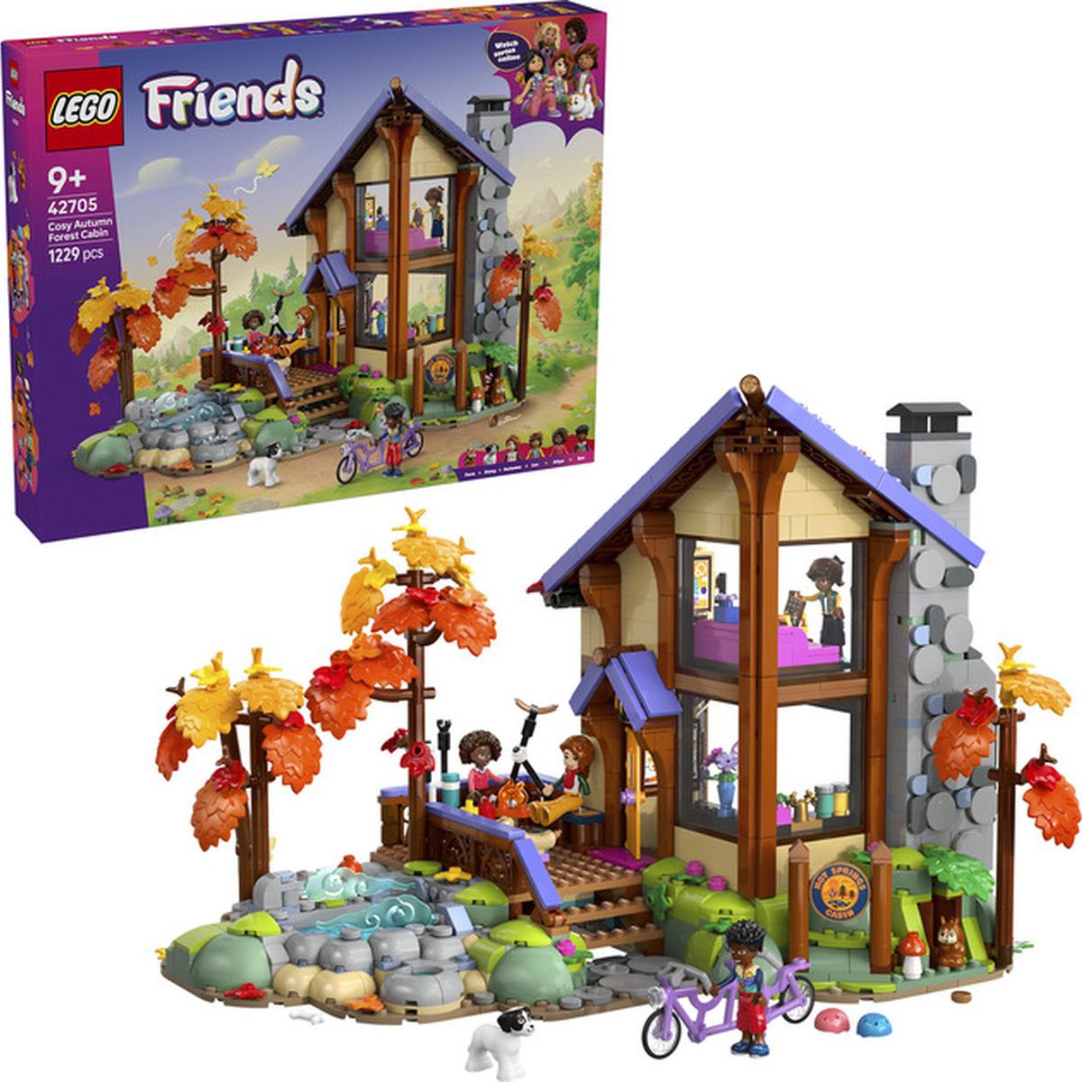 LEGO Friends - Gemütliche Hütte im Herbstwald (42705)