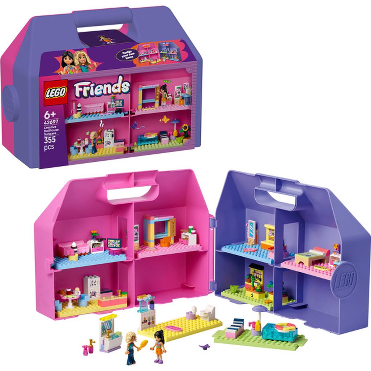 LEGO Friends - Kreativer Puppenhauskoffer (42697)