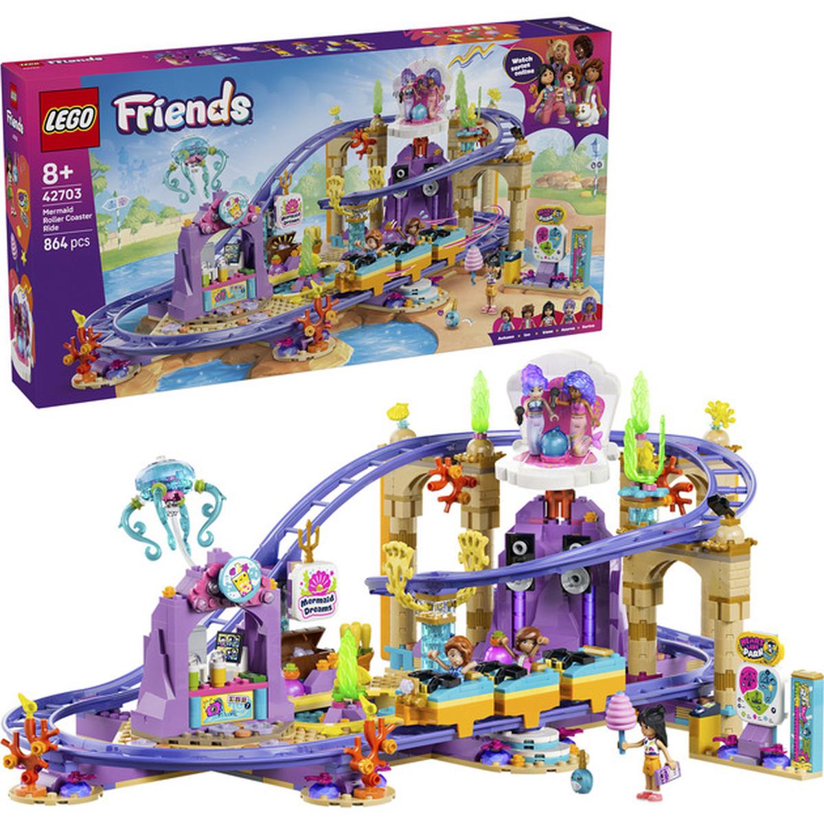 LEGO Friends - Meerjungfrauen-Achterbahn (42703)