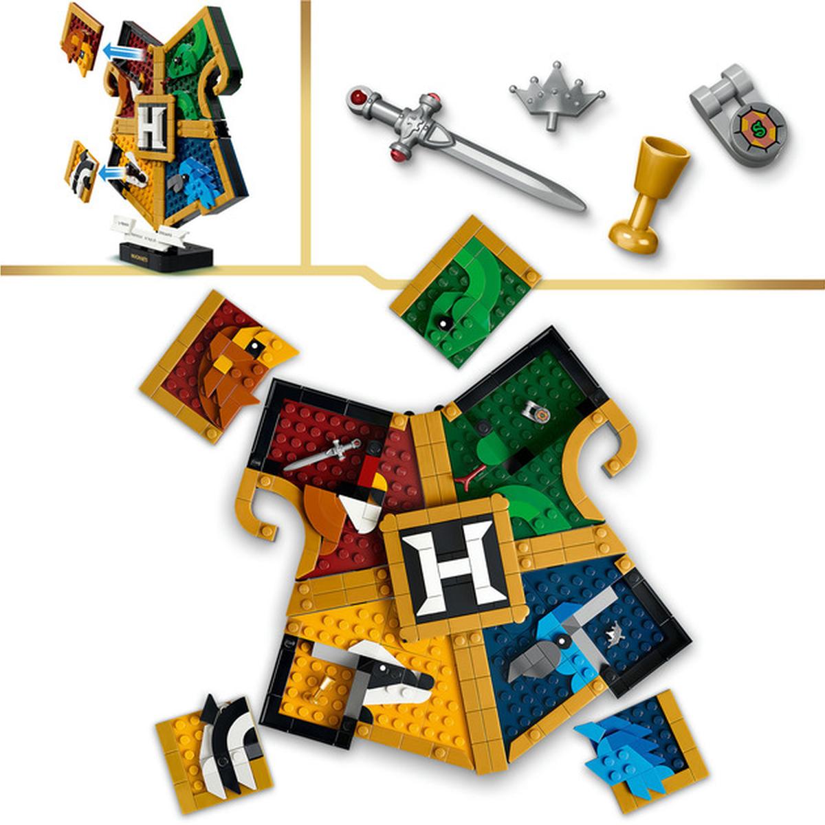 LEGO Harry Potter - Hogwarts Hauswappen (76462)