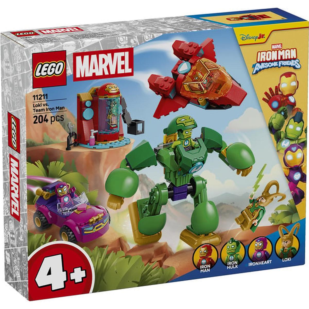 LEGO Marvel - Loki vs. Team Iron Man (11211)