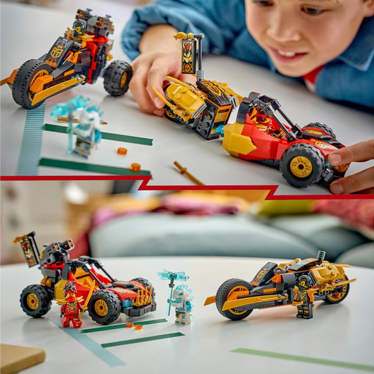 LEGO NINJAGO - Kais und Coles Kombi-Flitzer (71864)