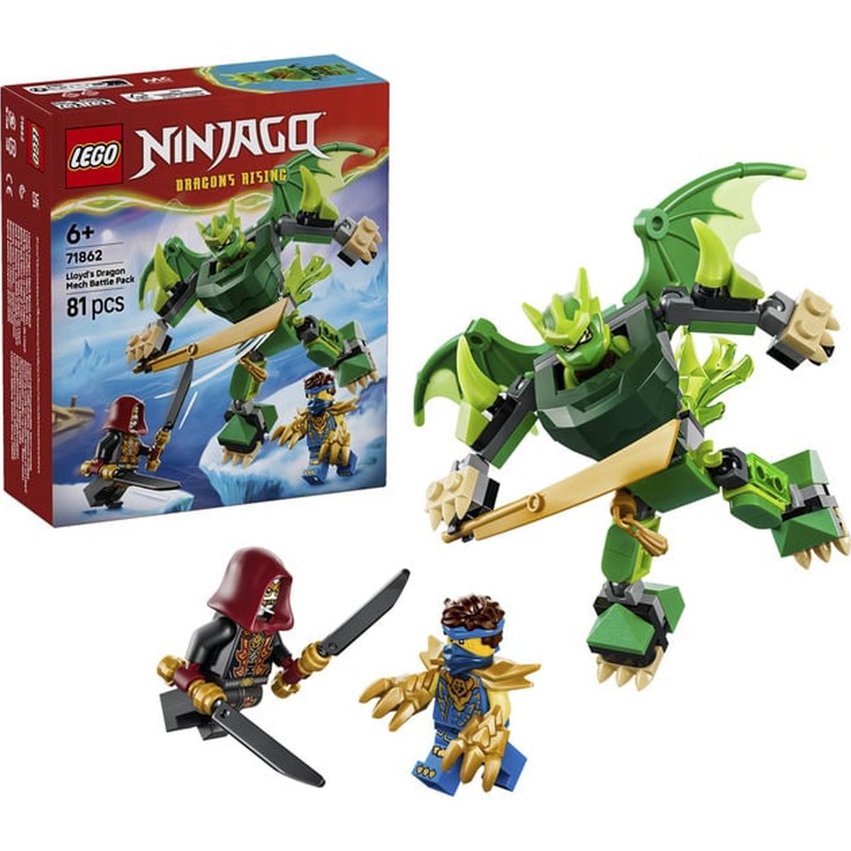 LEGO NINJAGO - Lloyds Drachen-Mech Battle Set (71862)