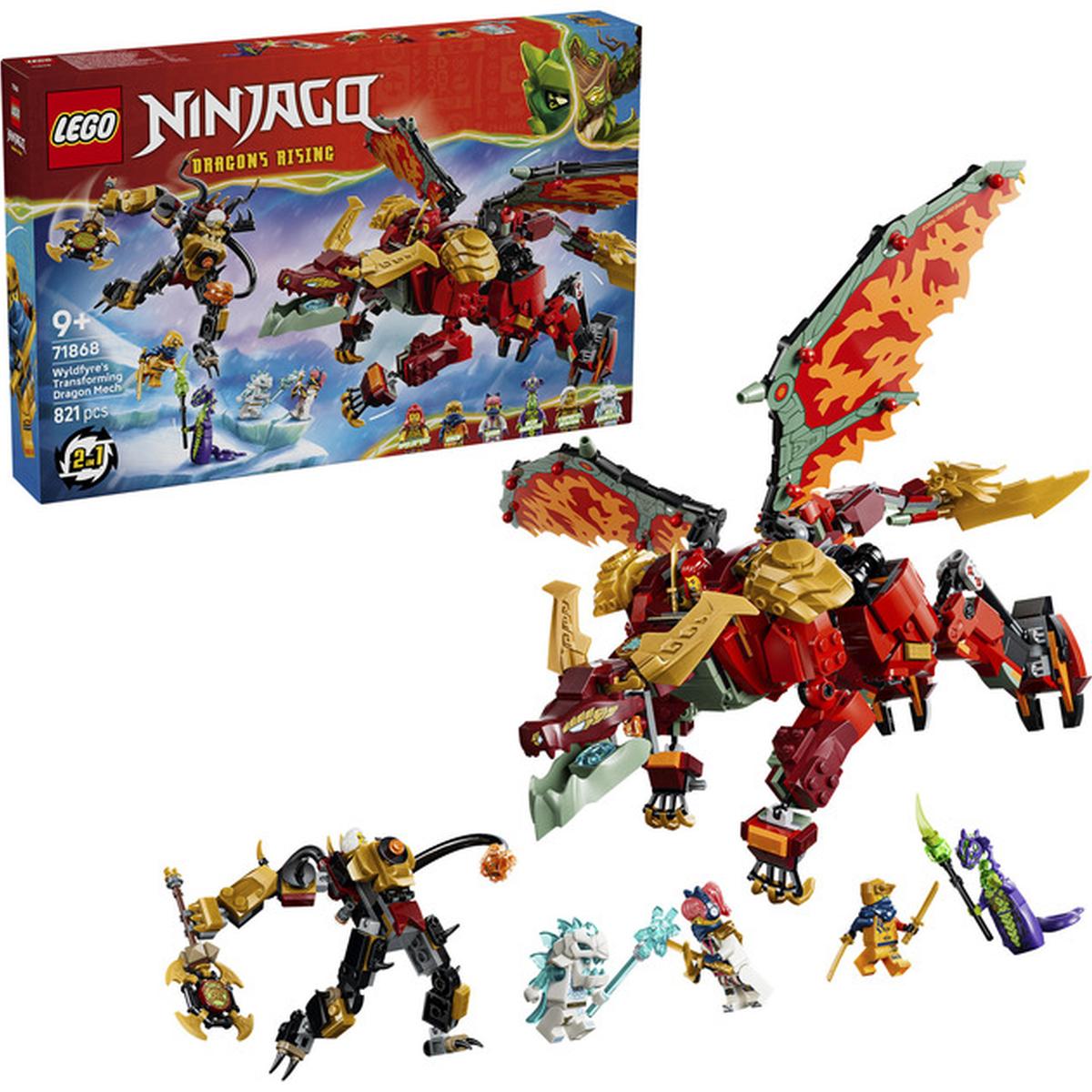 LEGO NINJAGO - Wyldfyres Drachenmech (71868)