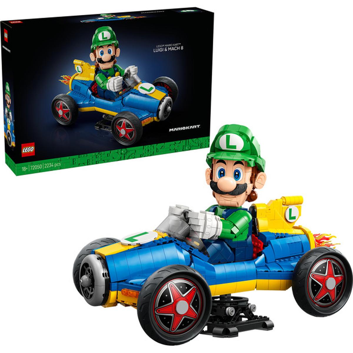 LEGO Super Mario - Mario Kart: Luigi & Turboflitzer (72050)