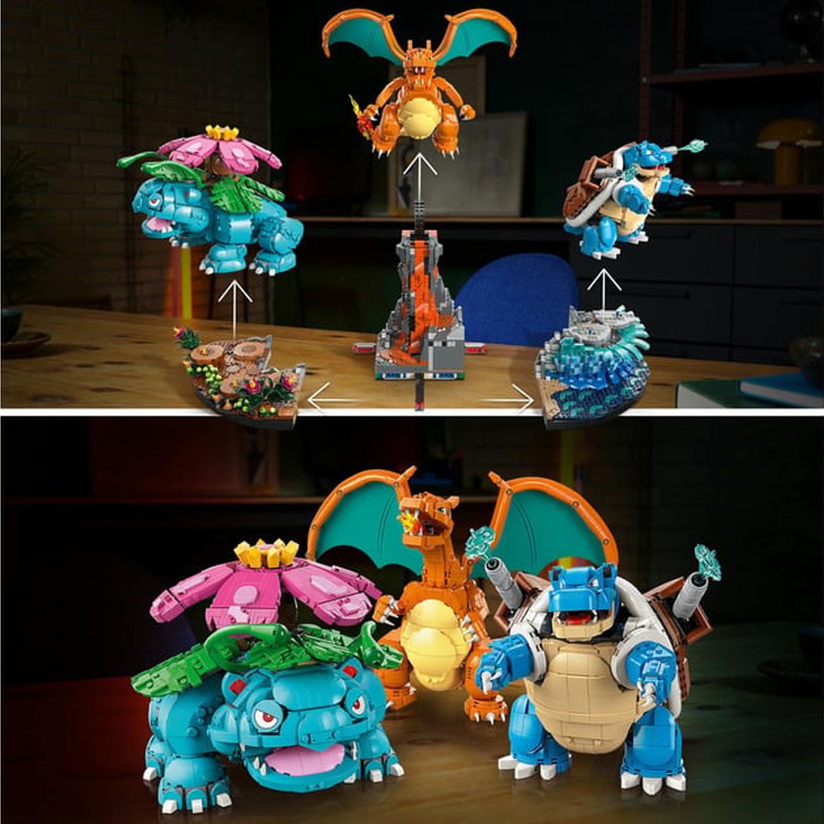 LEGO Pokémon - Bisaflor, Glurak und Turtok (72153)