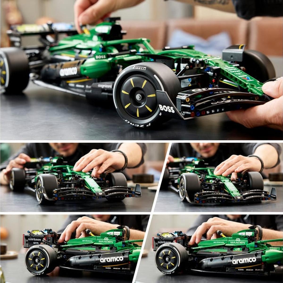 LEGO Technic - Aston Martin Aramco AMR25 Formel 1 Rennwagen (42240)