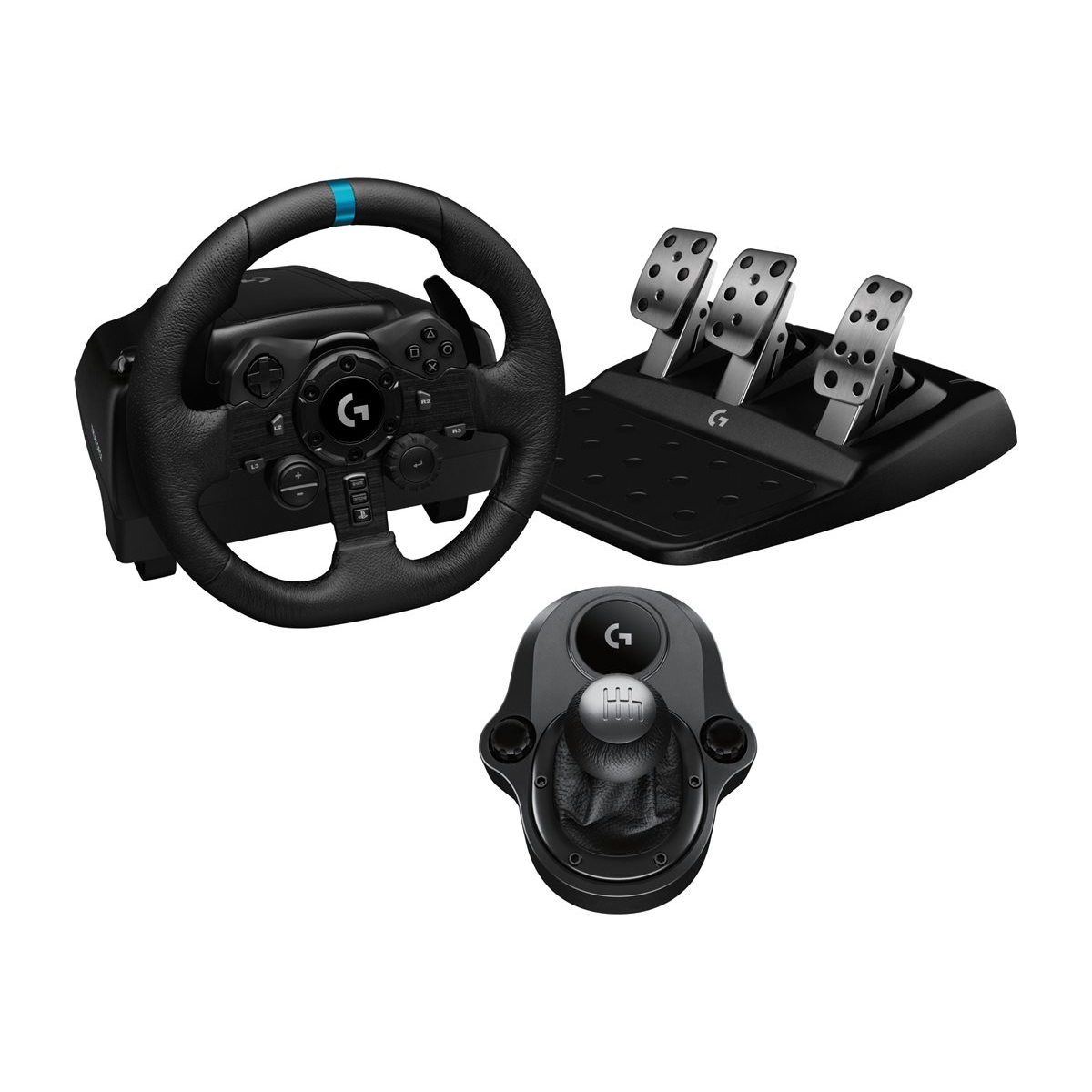 Logitech G923 Trueforce (PS4/PS5) Lenkrad + Schalthebel + Pedale