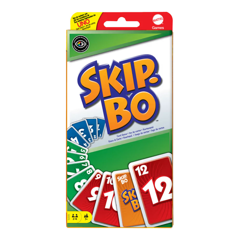 Mattel Games Skip-BO Kartenspiele für die Famile