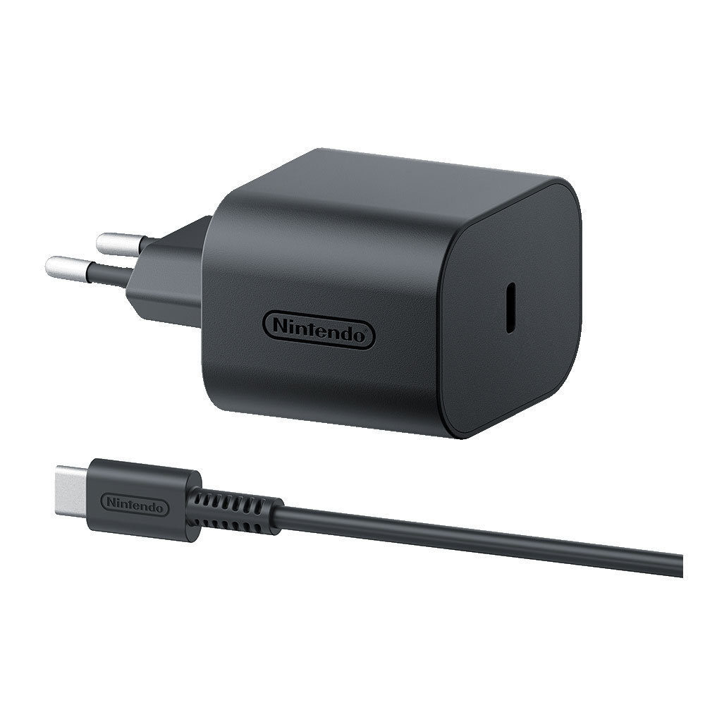 Nintendo Switch 2 Netzteil schwarz