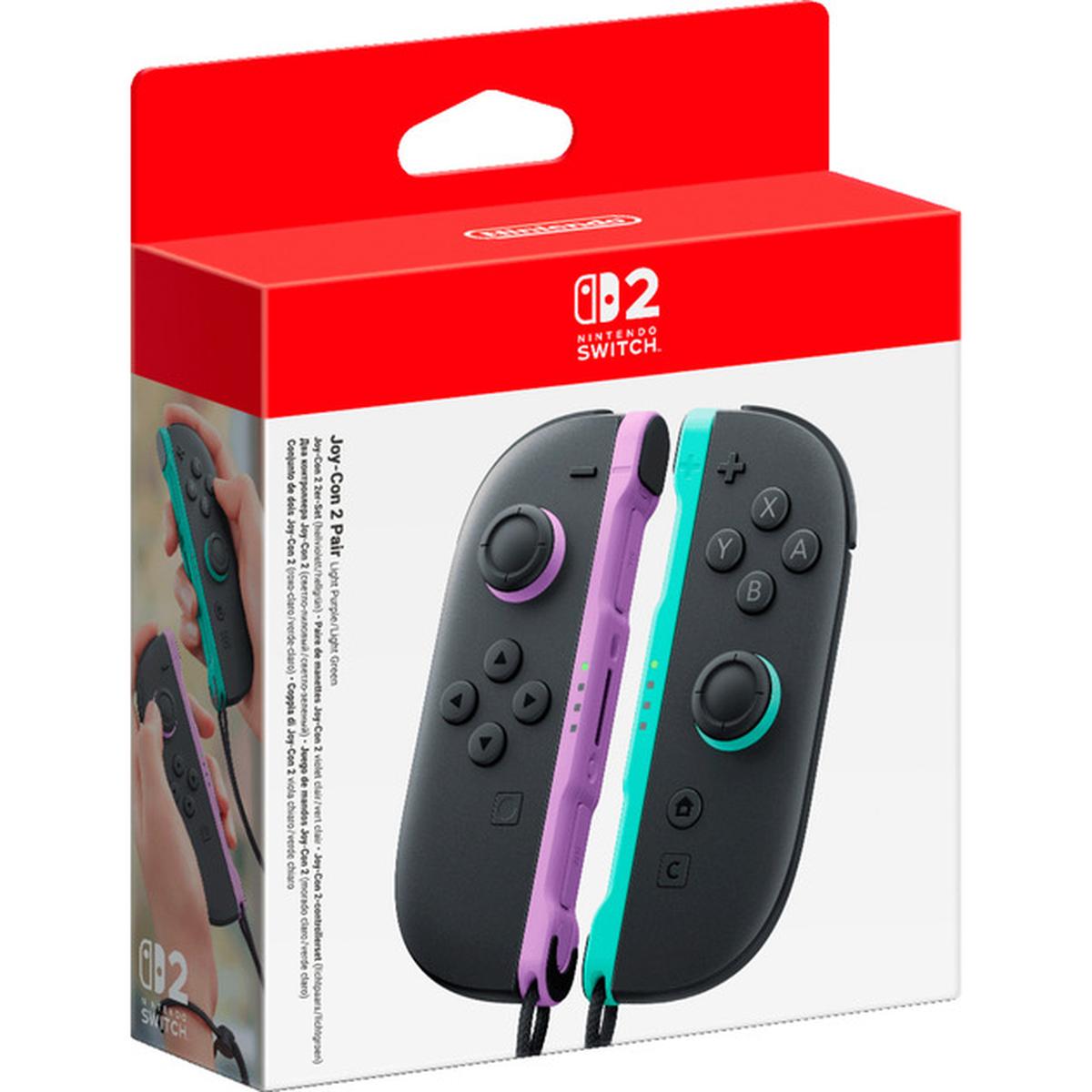 Nintendo Switch 2 Joy-Con 2 2er-Set Controller hellviolett/hellgrün