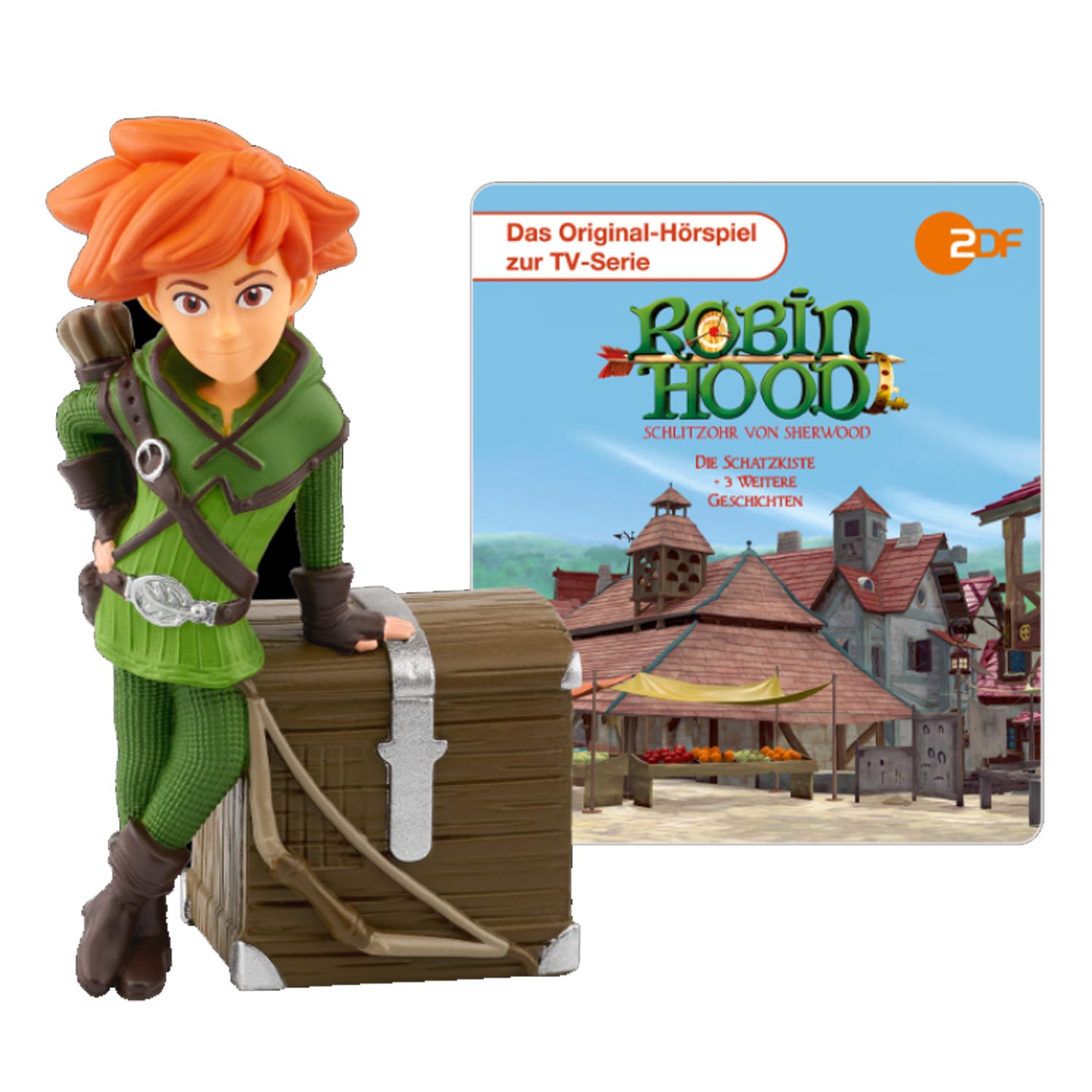 Tonies Robin Hood Schlitzohr von Sherwood - Die Schatzkiste und 3 weitere Geschichten