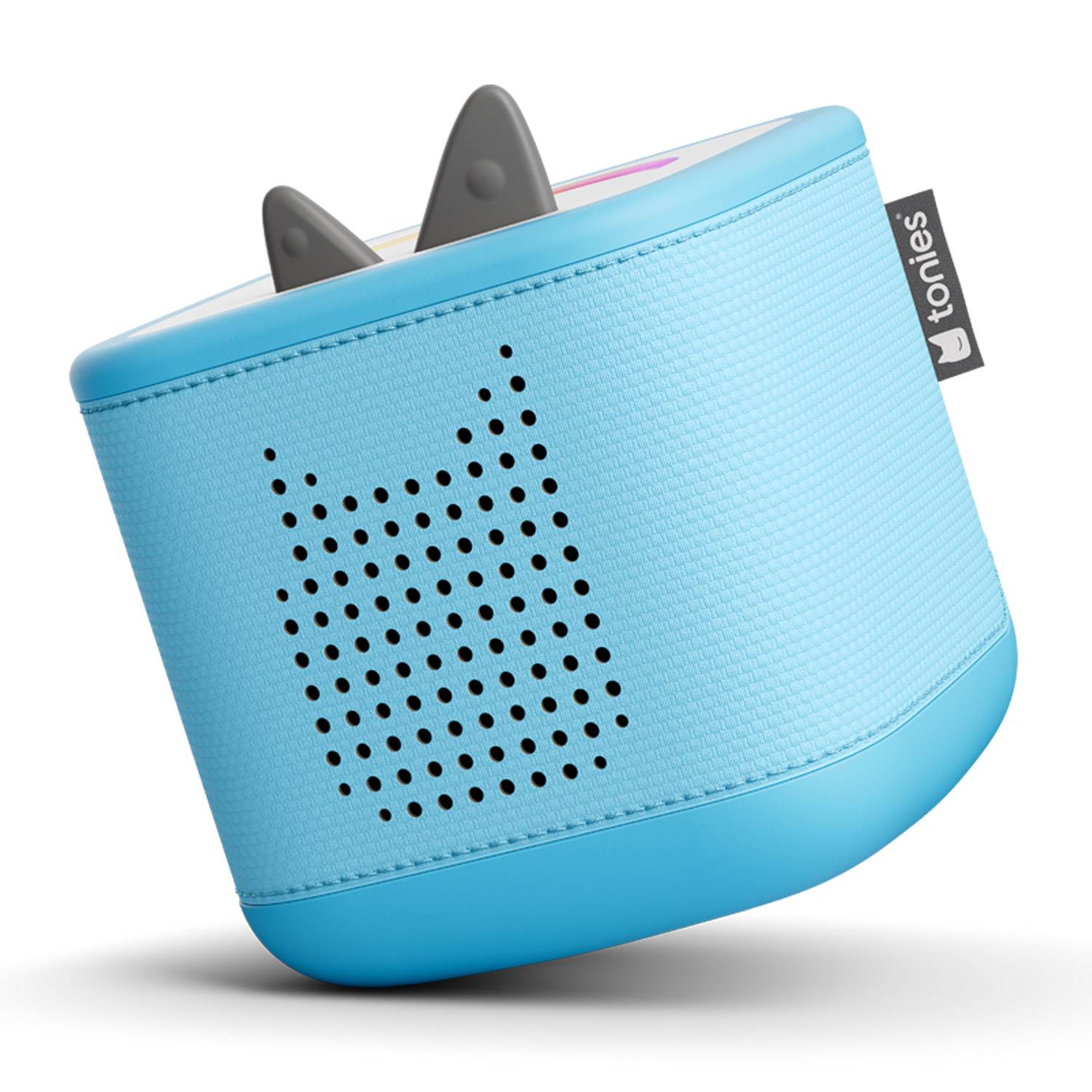 Tonies Toniebox 2 Himmelblau Starter Set Kreativ-Tonie Rot