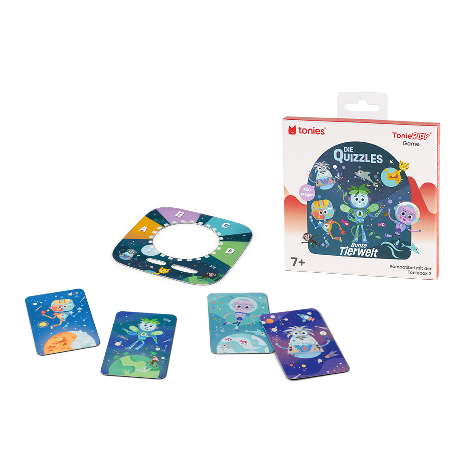 Tonies Tonieplay Die Quizzles: Bunte Tierwelt