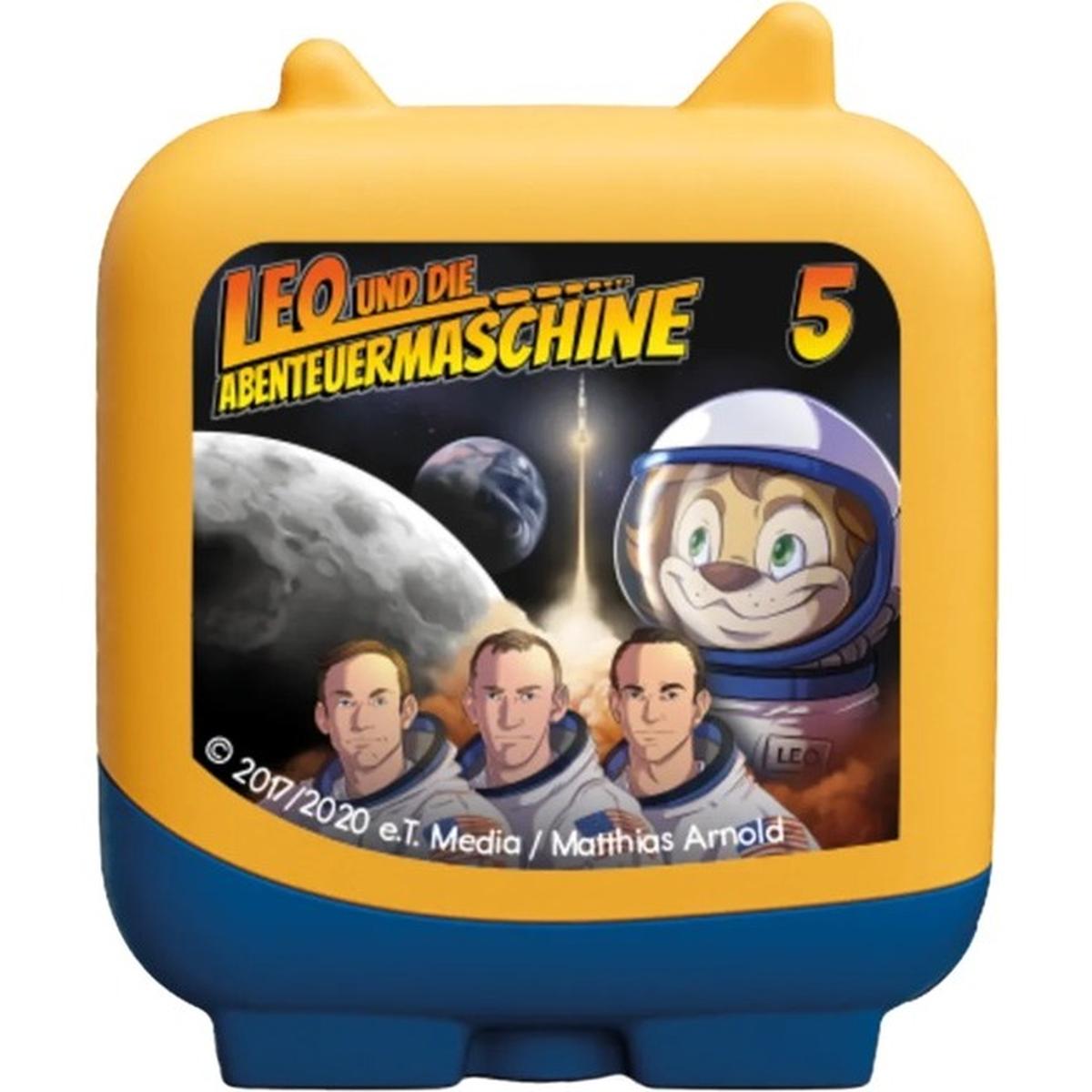 Tonies Clever Tonie Leo und die Abenteuermaschine - Leo und die Mondlandung Hörfigur