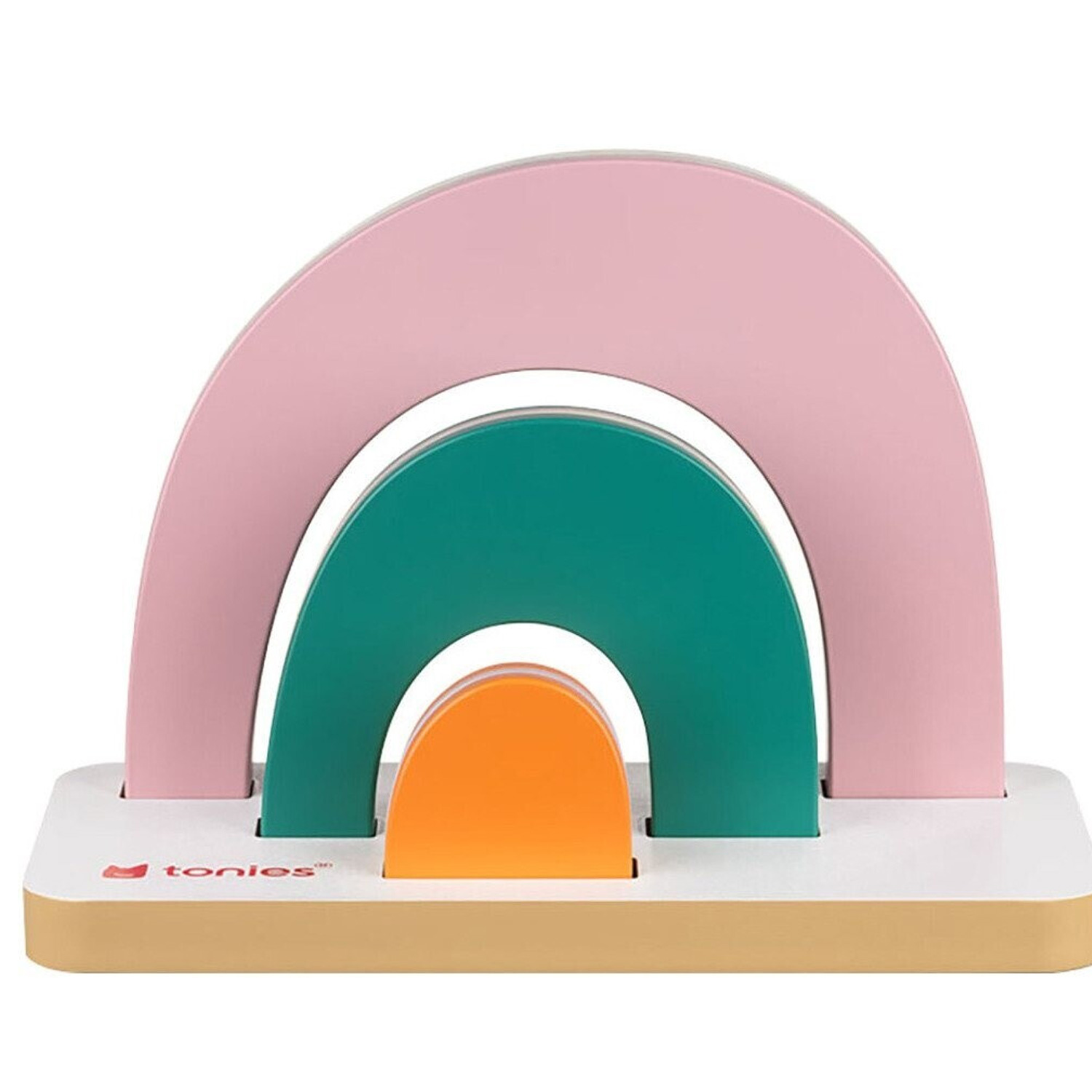Tonies Mini Standregal Regenbogen für bis zu 25 Figuren weiß/bunt