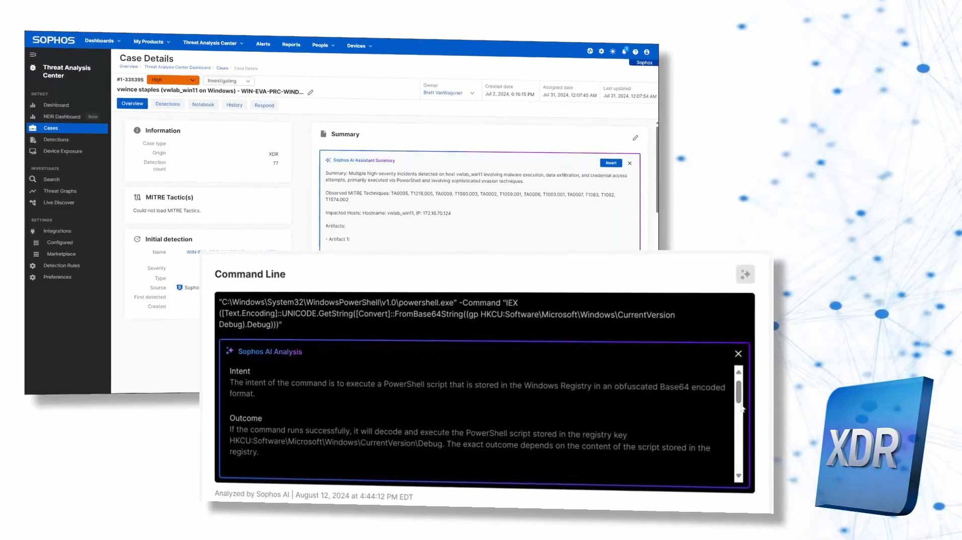 Sophos Central Intercept X Advanced mit XDR - 1-9 users - 24 Monate