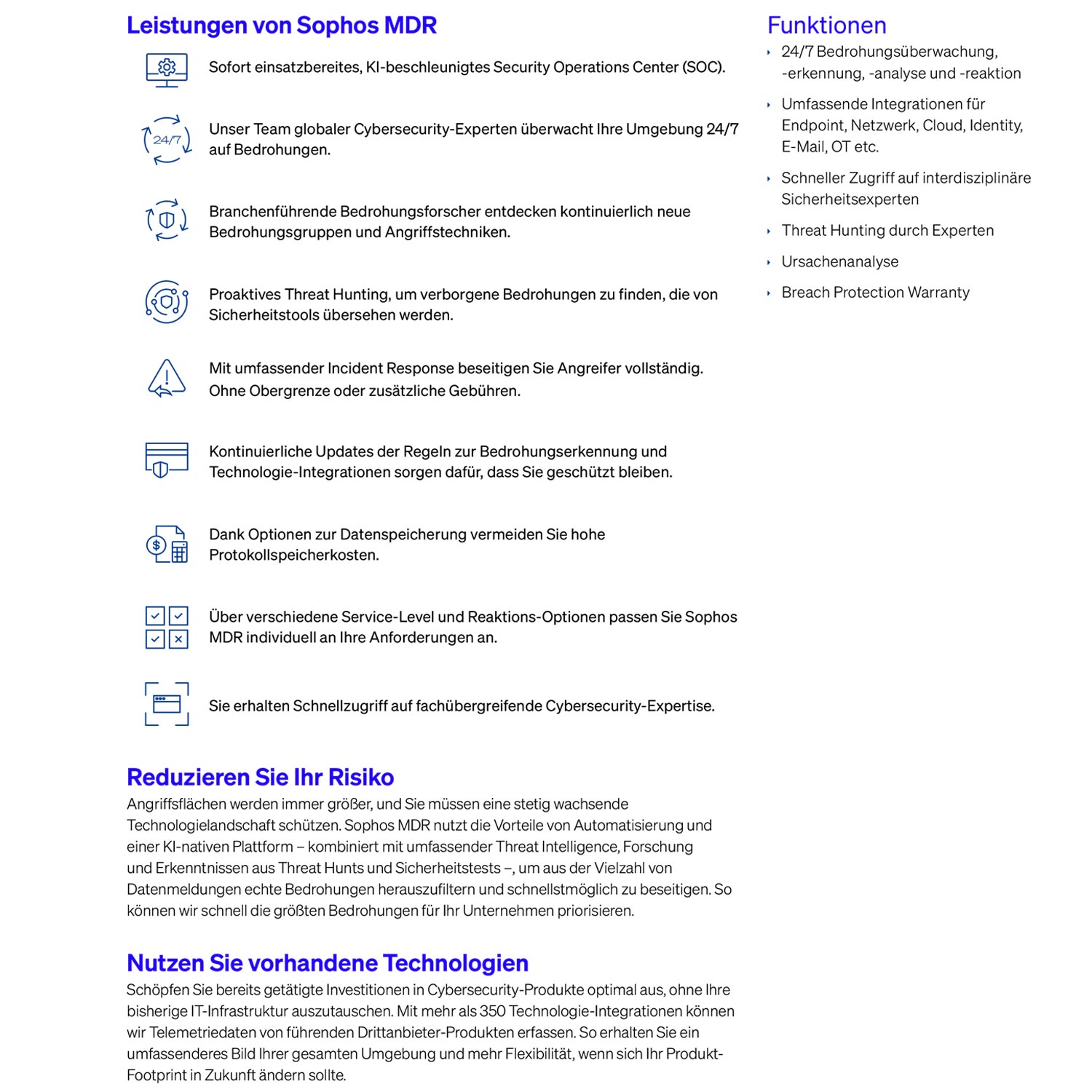 Sophos Central Managed Detection and Response Complete - 10-24 users - 12 Monate