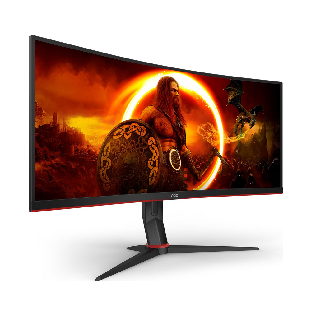 AOC CU34G2XP/BK 86.4 cm (34 Zoll) WQHD Curved Gaming LED Monitor