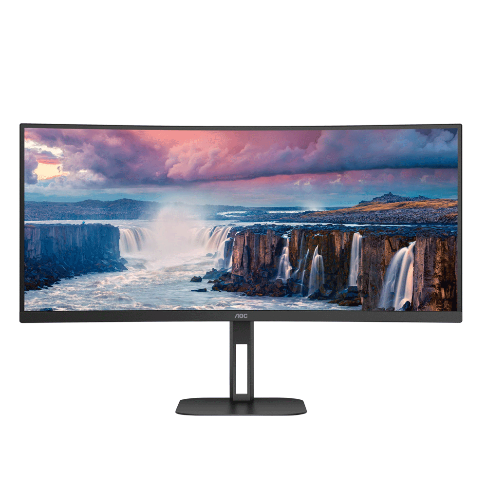 AOC CU34V5C/BK 86.4 cm (34 Zoll) Curved-LED-Monitor