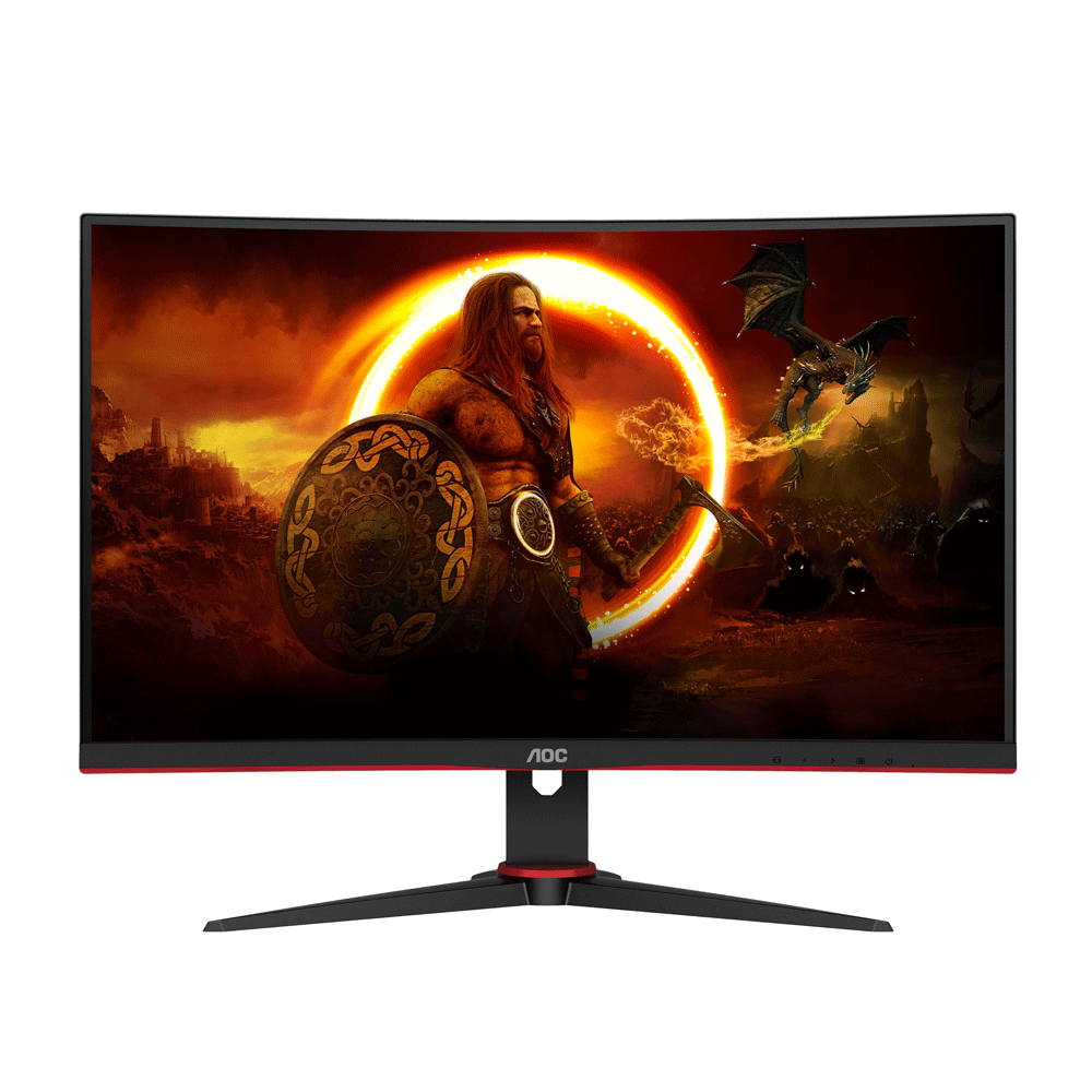 AOC Gaming C27G2E/BK 68.6 cm (27 Zoll) Curved-LED-Monitor