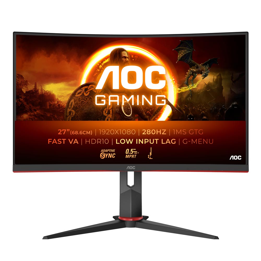 AOC C27G2Z3/BK 68,6cm (27 Zoll) Curved-Gaming-Monitor (2.Wahl)