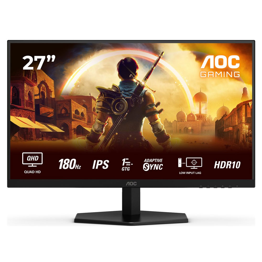 AOC Gaming Q27G42XE 68.6 cm (27 Zoll) Gaming-Monitor schwarz-rot