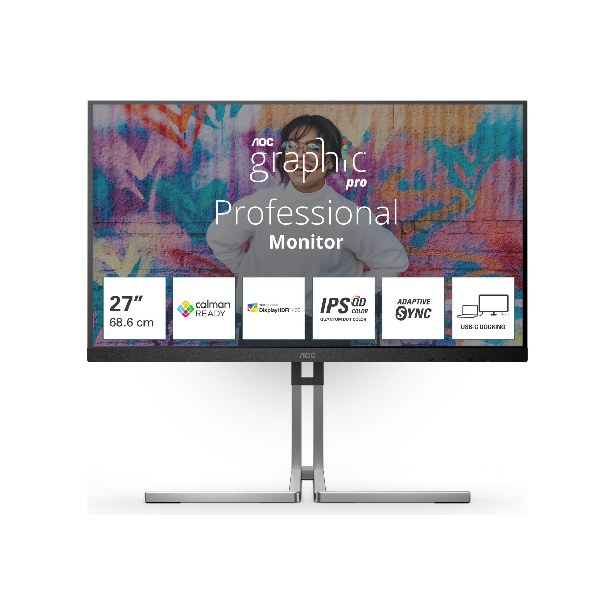 AOC Q27U3CV Graphic Pro 68,6 cm (27 Zoll) LED-Monitor