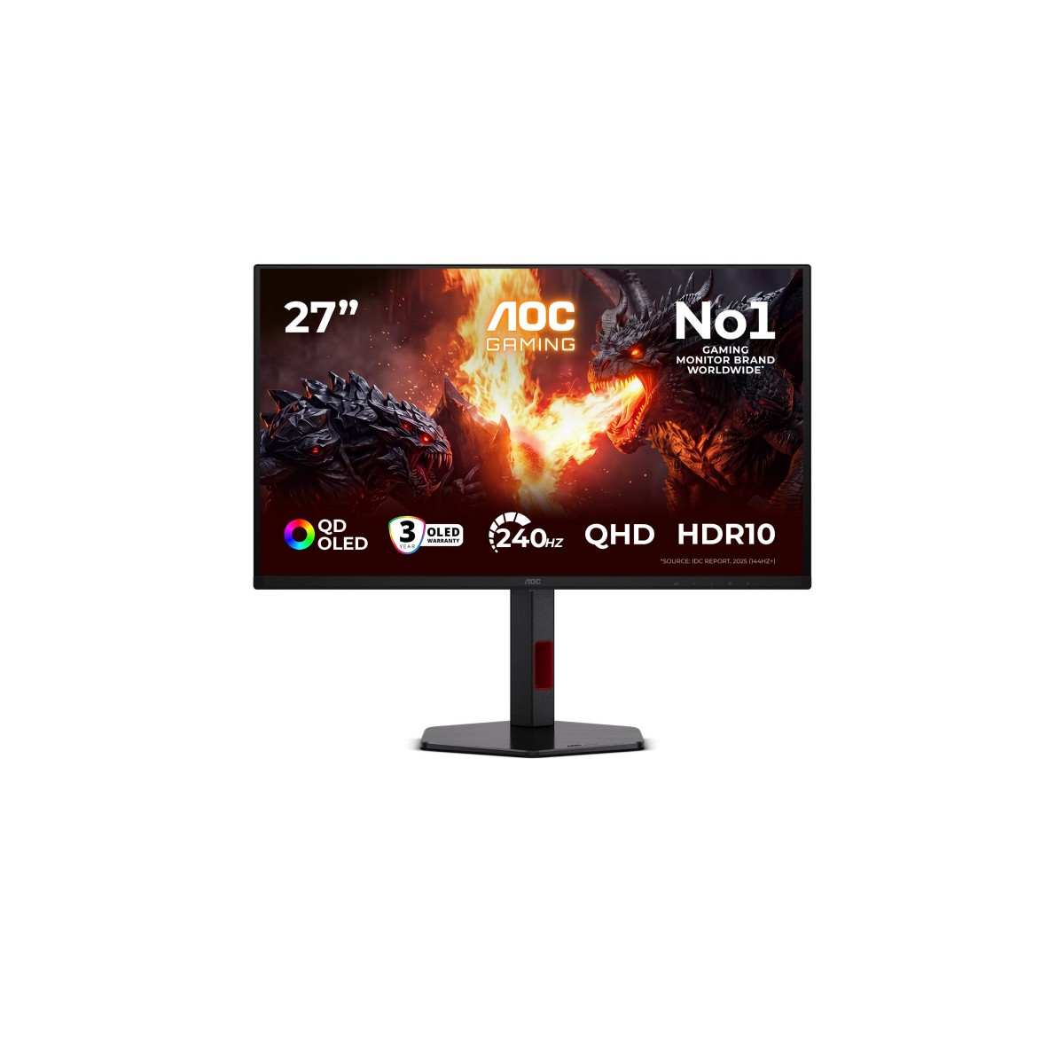 AOC Q27G4ZDR 68,6 cm (27 Zoll) OLED-Gaming-Monitor