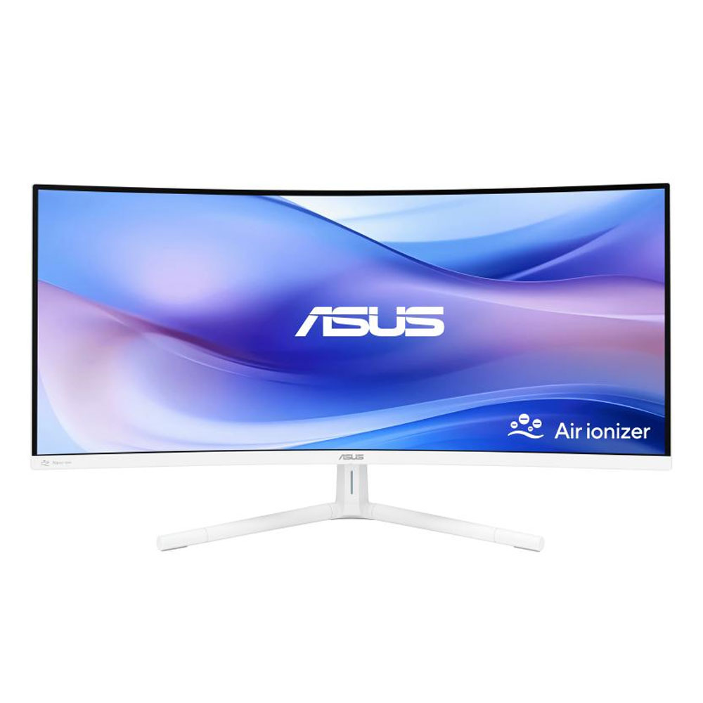 Asus Eye Care VU34WCIP-W 34 Zoll (86,4 cm) Curved-LED-Monitor weiß