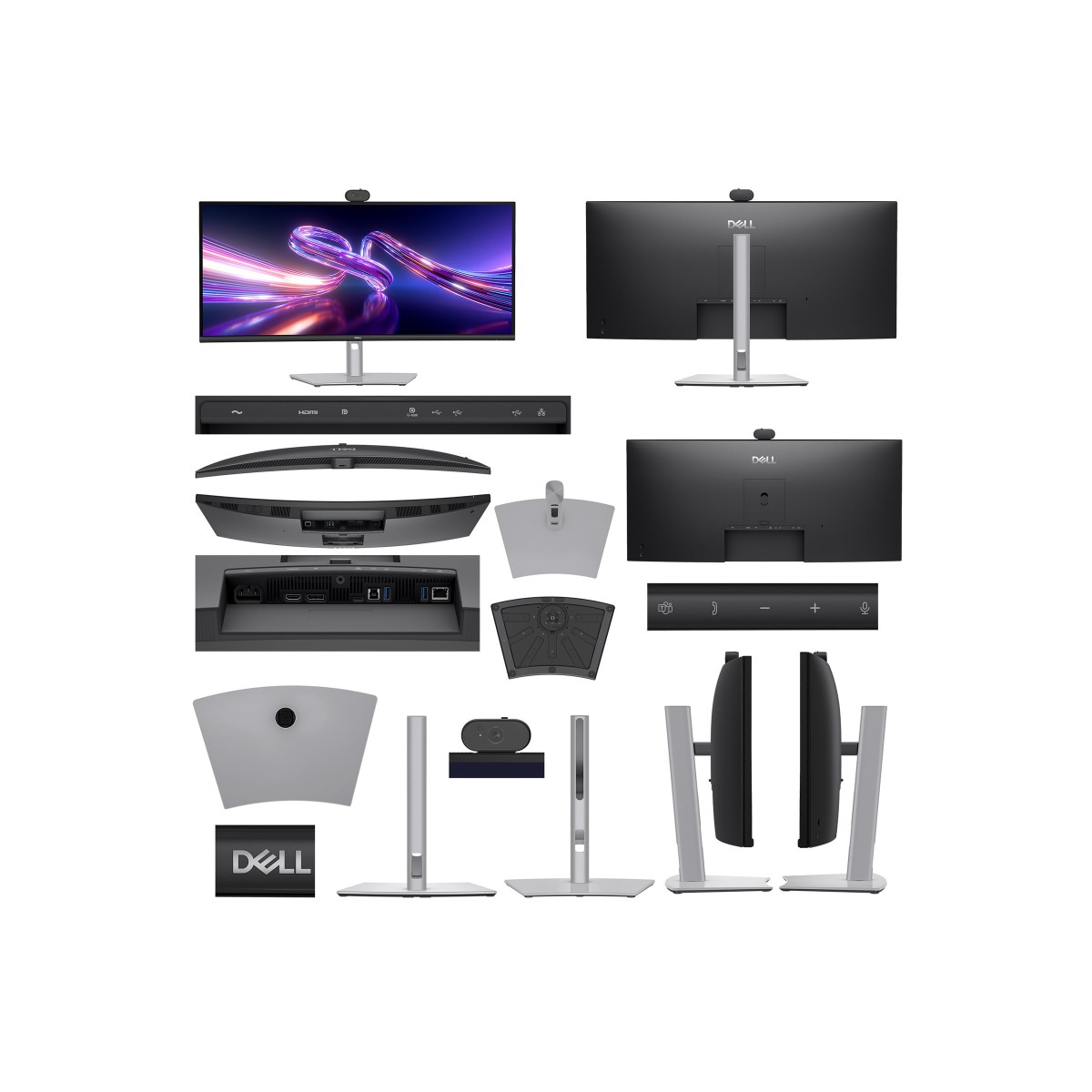 Dell Pro P P3426WEV 87 cm (34 Zoll) Curved-LED-Monitor