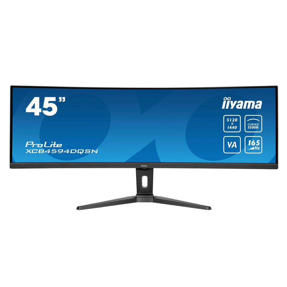 Iiyama ProLite XCB4594DQSN-B1 114.3 cm (45 Zoll) Curved-LED-Monitor