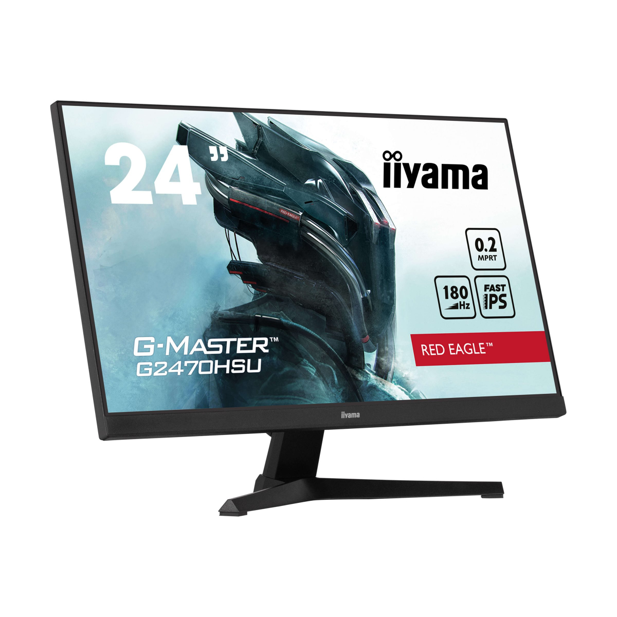 Iiyama G-MASTER Red Eagle G2470HSU-B6 61 cm (24 Zoll) Gaming-Monitor