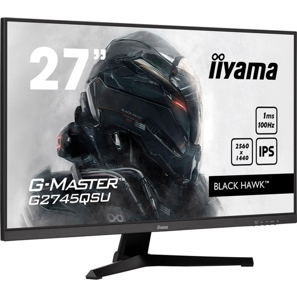 Iiyama G-Master Black Hawk G2745HSU-B2 68,6 cm (27 Zoll) Gaming-LED-Monitor