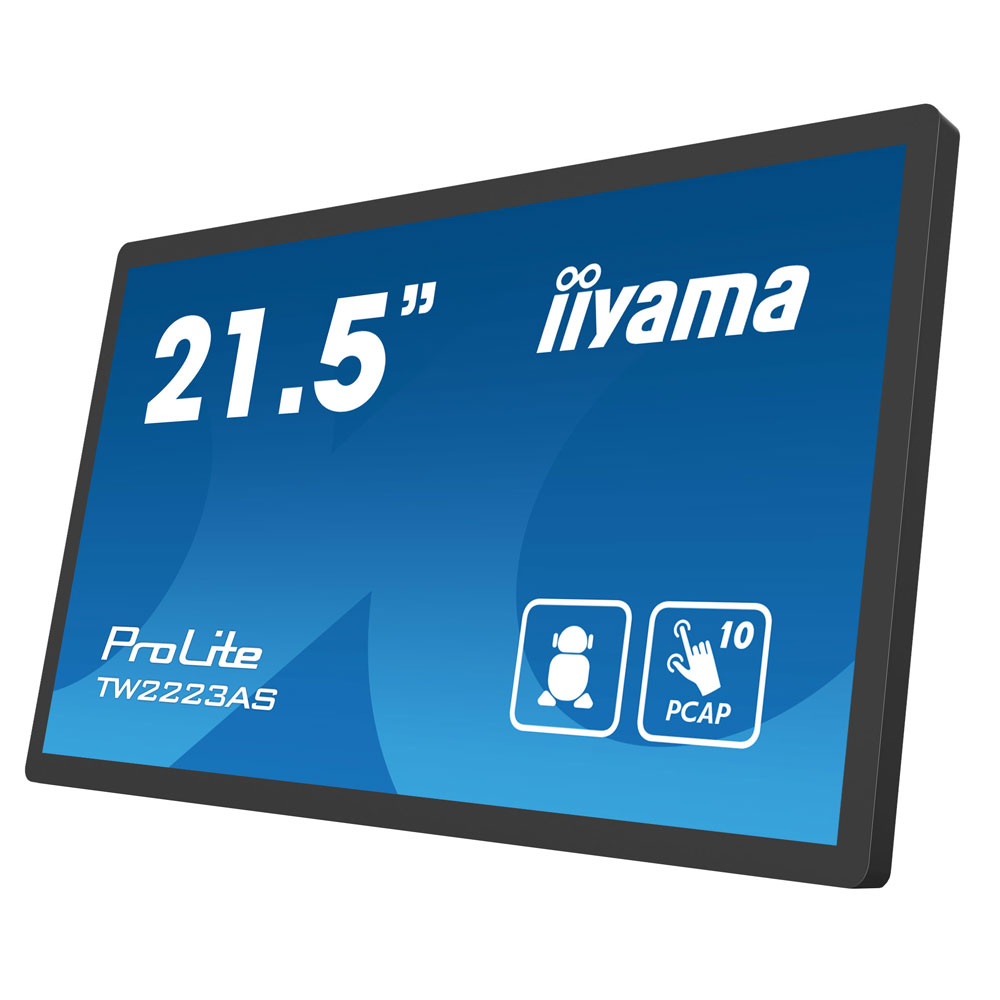 Iiyama Prolite TW2223AS-B2 54,6 cm (21,5 Zoll) LED-Touchmonitor